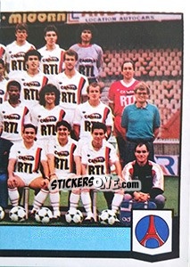 Cromo Equipe - Football France 1987-1988 - Panini