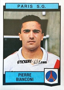 Sticker Pierre Bianconi - Football France 1987-1988 - Panini