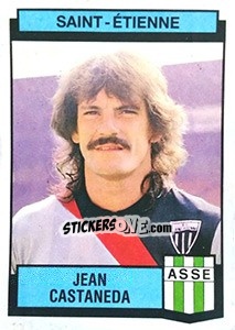 Sticker Jean Castaneda - Football France 1987-1988 n. 307 - Panini