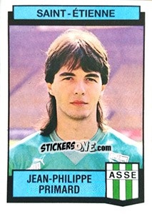 Cromo Jean-Philippe Primard - Football France 1987-1988 n. 310 - Panini