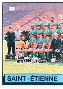 Figurina Equipe - Football France 1987-1988 - Panini