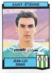 Figurina Jean-Luc Ribar - Football France 1987-1988 n. 323 - Panini