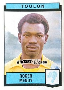 Sticker Roger Mendy - Football France 1987-1988 n. 329 - Panini