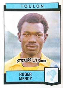 Sticker Roger Mendy - Football France 1987-1988 - Panini