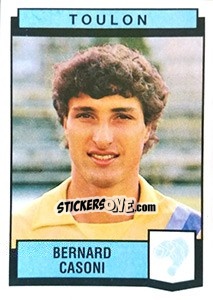 Sticker Bernard Casoni - Football France 1987-1988 n. 331 - Panini