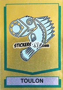 Sticker Ecusson - Football France 1987-1988 n. 334 - Panini