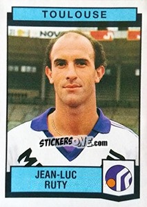 Sticker Jean-Luc Ruty - Football France 1987-1988 n. 346 - Panini