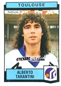 Sticker Alberto Tarantini - Football France 1987-1988 - Panini