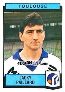 Sticker Jacky Paillard - Football France 1987-1988 n. 350 - Panini