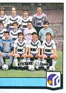 Sticker Equipe - Football France 1987-1988 - Panini