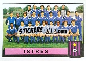 Sticker Equipe Istres - Football France 1987-1988 n. 374 - Panini
