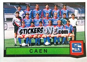 Cromo Equipe Caen