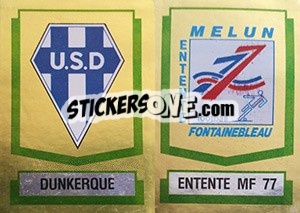 Figurina Ecusson Dunkerque / Ent MF 77