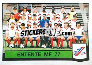 Sticker Equipe Ent MF 77