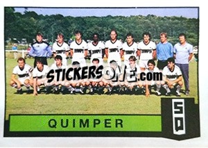 Sticker Equipe Quimper - Football France 1987-1988 n. 405 - Panini