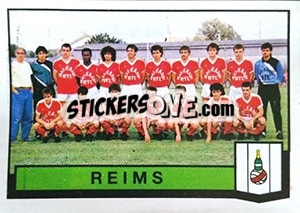 Sticker Equipe Stade de Reims - Football France 1987-1988 - Panini