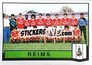 Cromo Equipe Stade de Reims