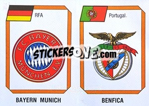 Sticker Sticker B - Football France 1987-1988 n. B - Panini