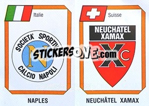 Sticker Sticker E - Football France 1987-1988 n. E - Panini