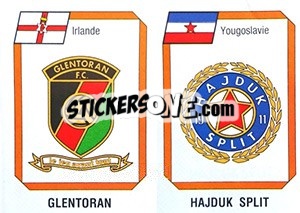 Sticker Sticker L - Football France 1987-1988 n. L - Panini