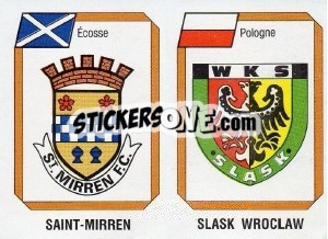 Cromo Sticker P - Football France 1987-1988 - Panini