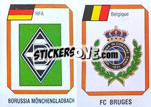 Cromo Sticker U - Football France 1987-1988 - Panini