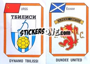 Cromo Sticker W - Football France 1987-1988 - Panini