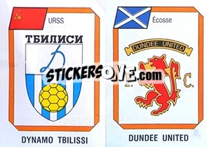 Sticker Sticker W - Football France 1987-1988 n. W - Panini