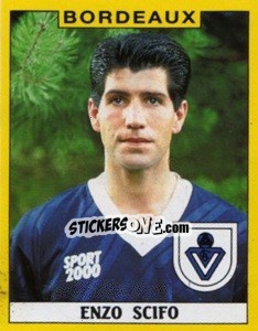 Sticker Enzo Scifo - FOOT 1988-1989 n. 30 - Panini