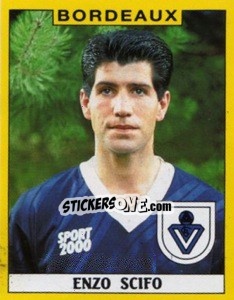 Figurina Enzo Scifo - FOOT 1988-1989 - Panini