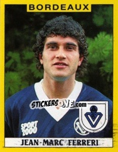 Cromo Jean-Marc Ferreri - FOOT 1988-1989 n. 31 - Panini