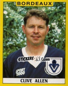 Sticker Clive Allen - FOOT 1988-1989 n. 33 - Panini