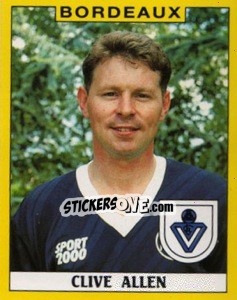 Sticker Clive Allen - FOOT 1988-1989 - Panini