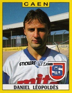 Sticker Daniel Leopoldes - FOOT 1988-1989 - Panini