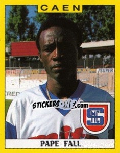 Sticker Pape Fall - FOOT 1988-1989 n. 46 - Panini