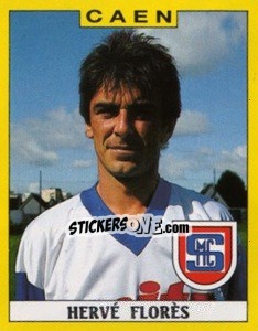 Figurina Herve Flores - FOOT 1988-1989 - Panini