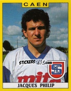 Cromo Jacques Philip - FOOT 1988-1989 - Panini