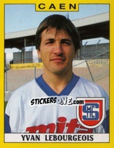 Sticker Yvan Lebourgeois - FOOT 1988-1989 - Panini