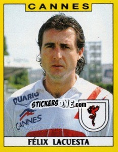 Figurina Felix Lacuesta - FOOT 1988-1989 n. 59 - Panini