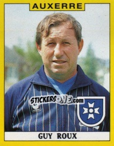 Sticker Guy Roux - FOOT 1988-1989 n. 7 - Panini
