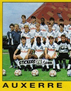 Sticker Equipe - FOOT 1988-1989 - Panini