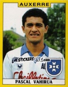 Sticker Pascal Vahirua - FOOT 1988-1989 n. 15 - Panini