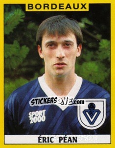Sticker Eric Pean - FOOT 1988-1989 n. 23 - Panini