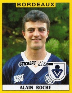 Sticker Alain Roche - FOOT 1988-1989 - Panini