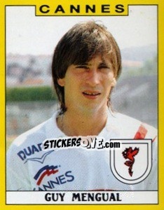 Sticker Guy Mengual - FOOT 1988-1989 - Panini