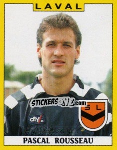 Cromo Pascal Rousseau - FOOT 1988-1989 - Panini