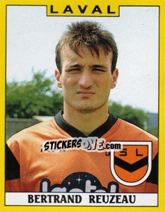 Sticker Bertrand Reuzeau - FOOT 1988-1989 - Panini