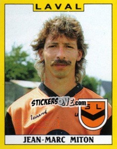 Cromo Jean-Marc Miton - FOOT 1988-1989 n. 78 - Panini