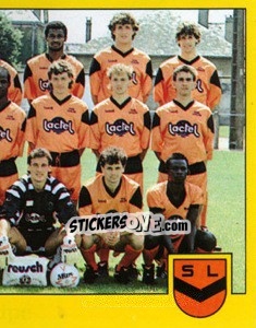 Sticker Equipe - FOOT 1988-1989 - Panini