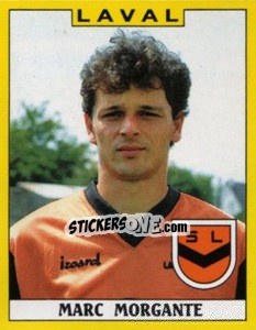 Figurina Marc Morgante - FOOT 1988-1989 - Panini